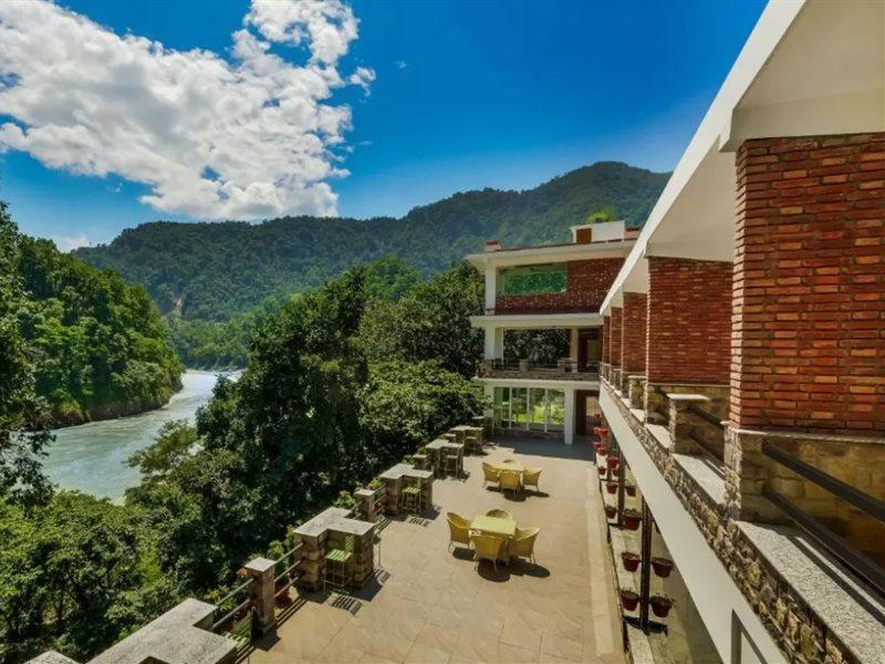 Summit By The Ganges Beach Resort & Spa Rishīkesh Exteriör bild